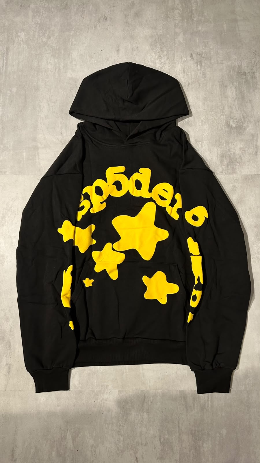MOLETOM SP5DER "BLACK YELLOW"