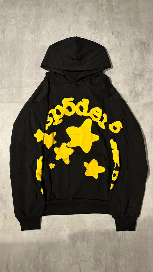 MOLETOM SP5DER "BLACK YELLOW"