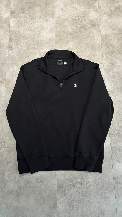 QUARTER ZIP RL "BLACK"