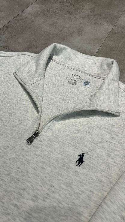 QUARTER ZIP RL "GRAY"
