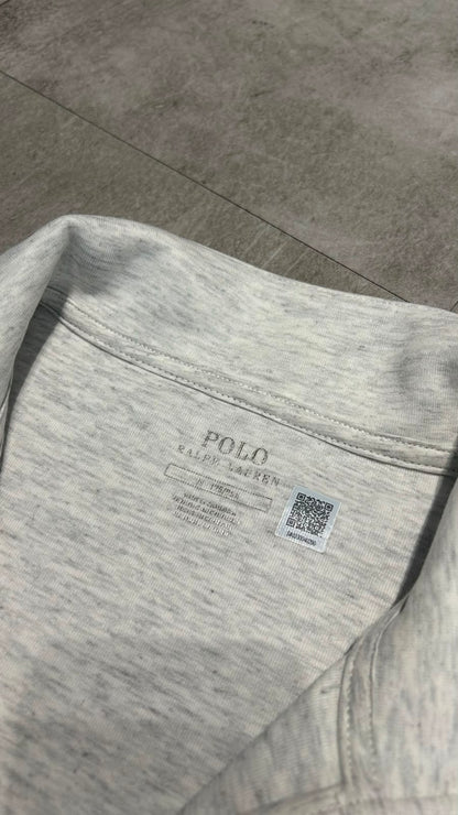 QUARTER ZIP RL "GRAY"