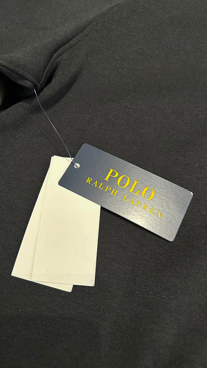 QUARTER ZIP RL "BLACK"