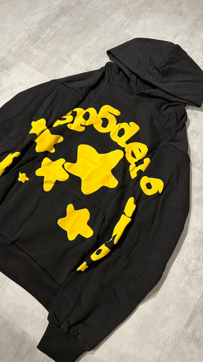 MOLETOM SP5DER "BLACK YELLOW"