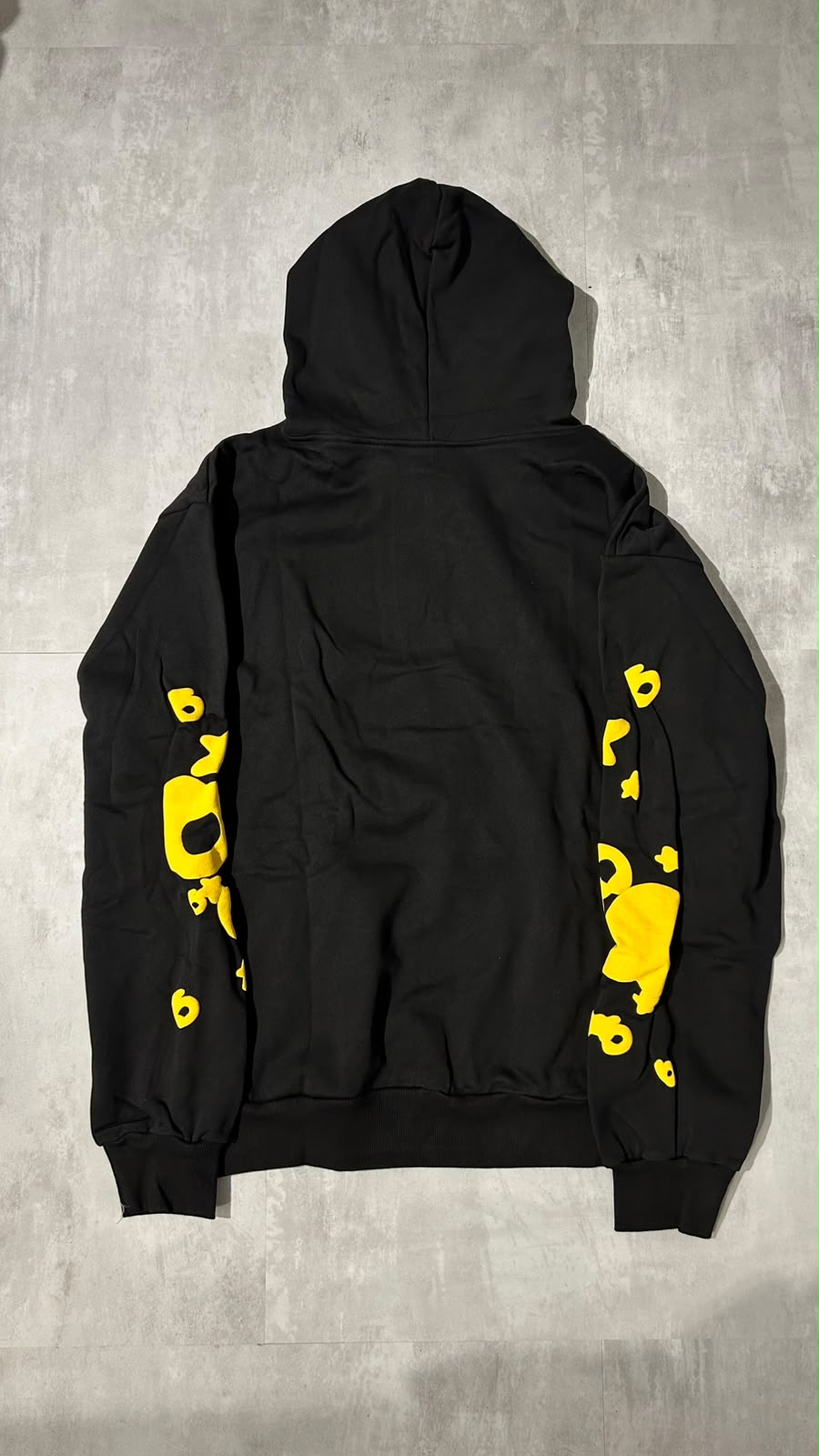 MOLETOM SP5DER "BLACK YELLOW"