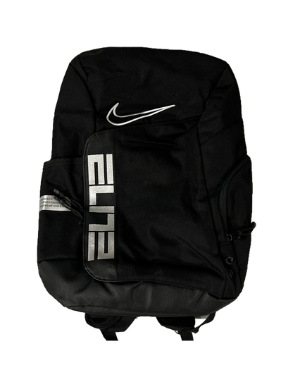 MOCHILA NIKE ELITE "black silver"