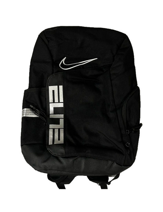 MOCHILA NIKE ELITE "black silver"