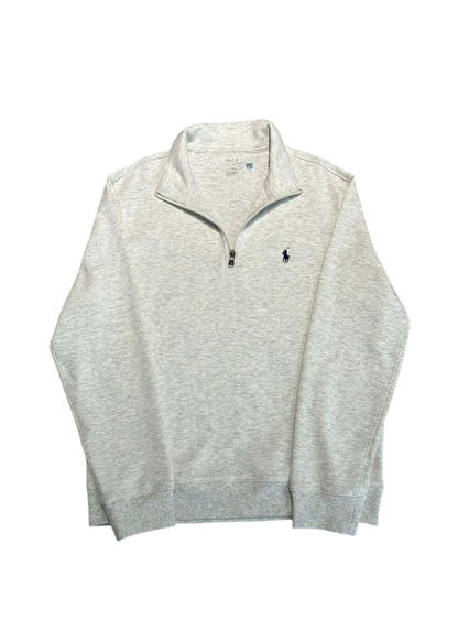QUARTER ZIP RL "GRAY"