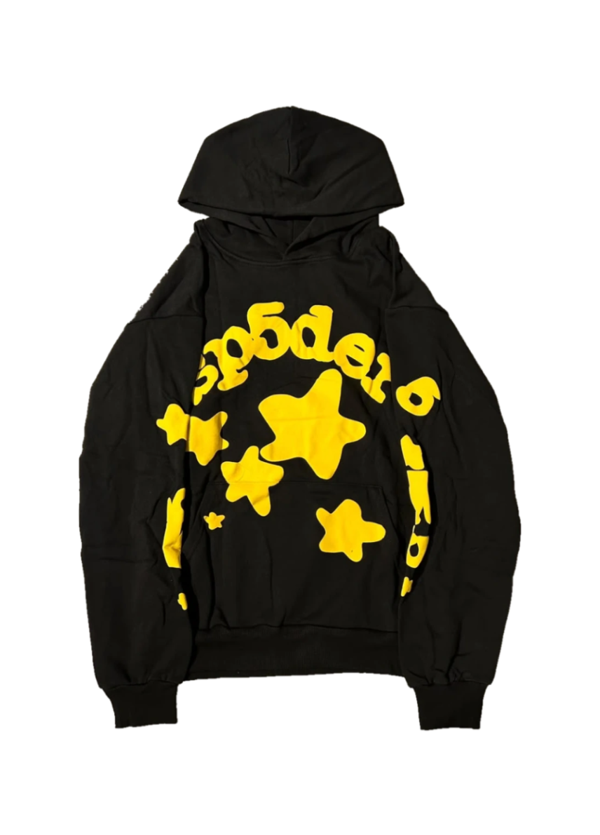 MOLETOM SP5DER "BLACK YELLOW"