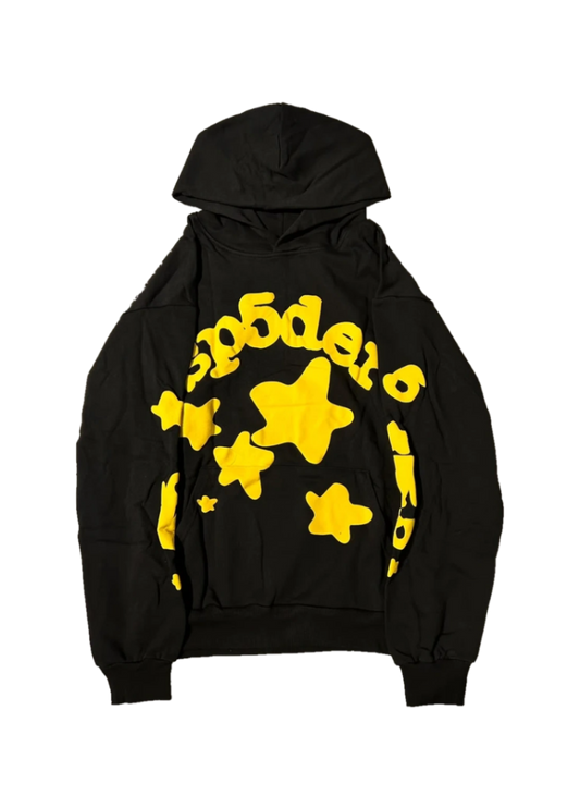 MOLETOM SP5DER "BLACK YELLOW"