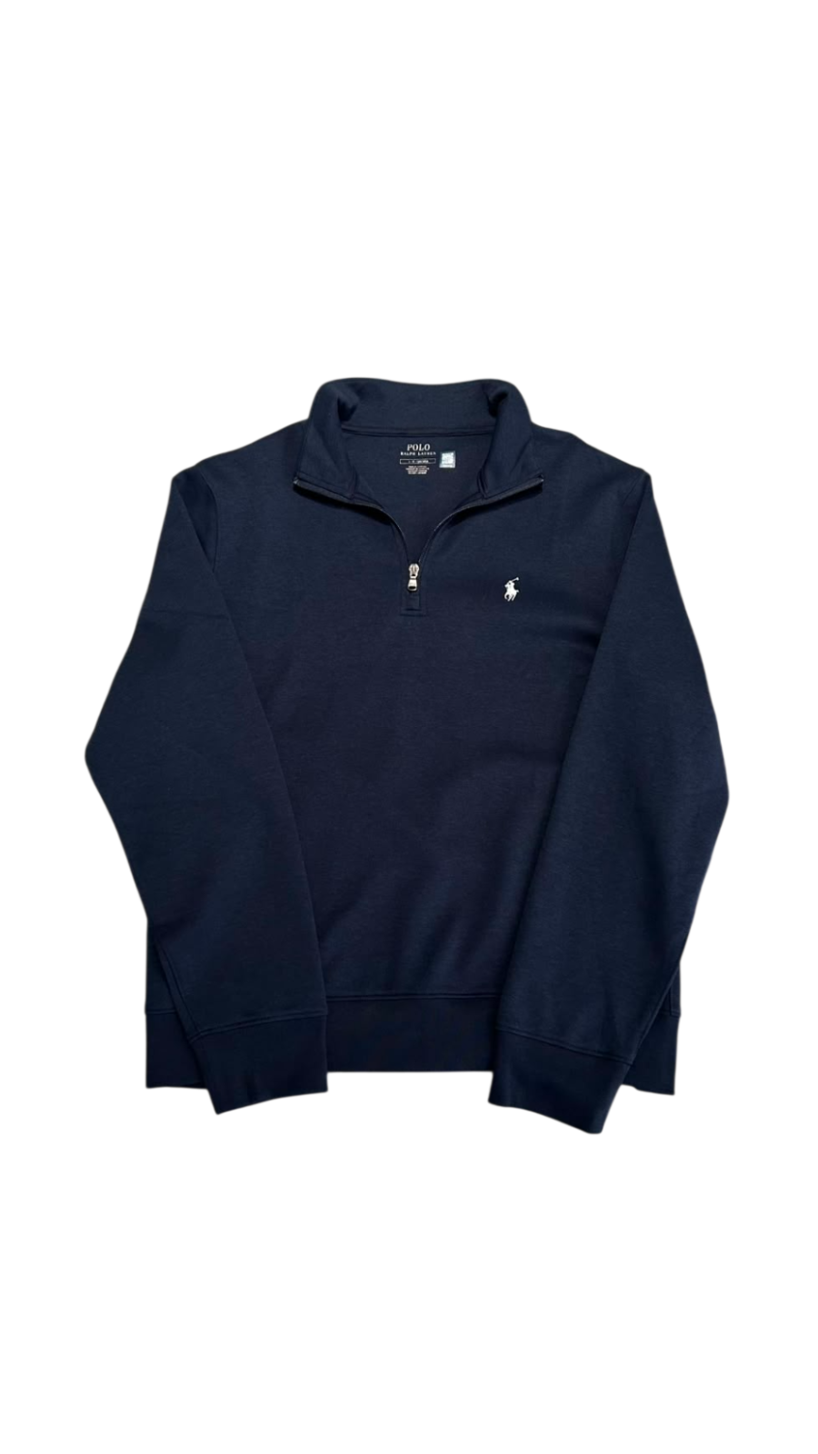 QUARTER ZIP RL "NAVY BLUE"