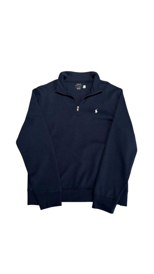 QUARTER ZIP RL "NAVY BLUE"