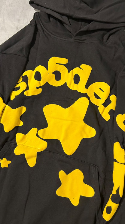 MOLETOM SP5DER "BLACK YELLOW"